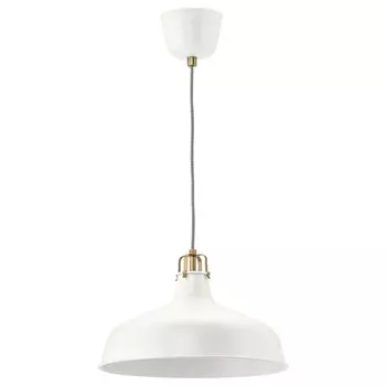 Подвесной светильник, слоновой кости, 38 см, RANARP IKEA