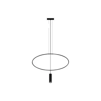 Подвесной светильник, сталь, черный, 1 лампочка etc-shop