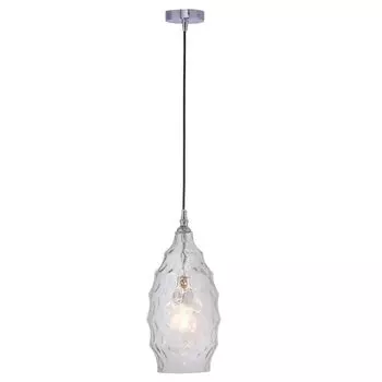 Подвесной светильник, стекло, прозрачный, структура, 19 см Paul Neuhaus