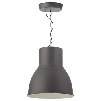 Подвесной светильник, темно-серый, 47 см, HEKTAR IKEA