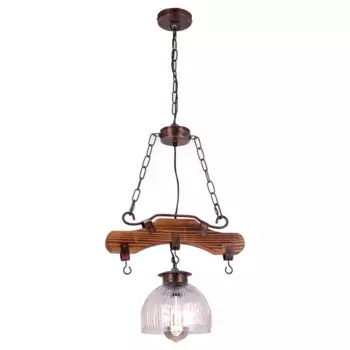 Подвесной светильник TIBU, коричневый