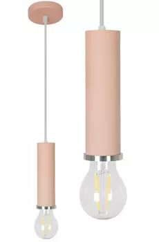 Подвесной светильник Toollight App110 Osti A металлический розовый E27 1-точечный светильник Toolight
