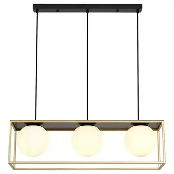 Подвесной светильник Toollight APP1164-3CP GOLD/WHITE Toolight