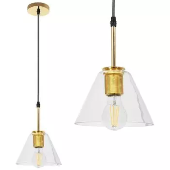 Подвесной светильник Toollight APP1179-1CP A GOLD Toolight, золото