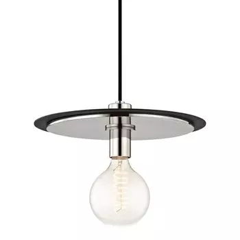 Подвесной светильник Toollight App1214-1Cp Черный Металл E27 1-точечный светильник Toolight