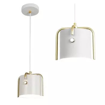 Подвесной светильник Toollight App935-1Cp Элегантный белый 1 источник света E27 13X13X14Cm Toolight