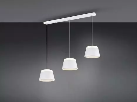 Подвесной светильник Trio Baroness белого матового цвета E14, 6 лампочек, белый