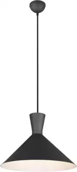 Подвесной светильник TRIO Leuchten "Enzo" на 1 лампочку, черный матовый