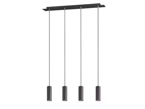 Подвесной светильник Trio Marley матового черного цвета GU10, 4 лампы [ - Как новый], черный