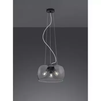 Подвесной светильник TRIO, серебряный