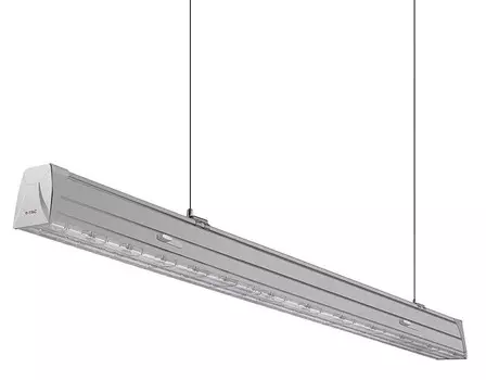 Подвесной светильник V-TAC VT-4551D светодиод 50Вт 4000К 8000лм сталь хром, красный