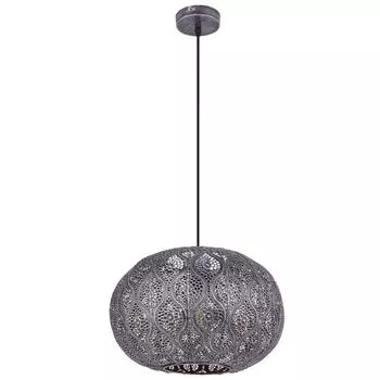 Подвесной светильник в форме шара, 30 см, SOLERA etc-shop, черный