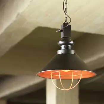 Подвесной светильник винтажный индустриальный "индустриальный" коричневый медный металлический подвесной светильник для гостиной, обеденного стола Licht-Erlebnisse