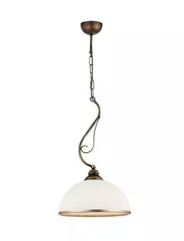 Подвесной светильник Xsara, античная латунь, 30см, подвесной светильник, подвесной светильник, светильники Jupiter, белый