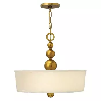 Подвесной светильник Zelda, винтажная бронза, 3 лампочки Elstead Lighting