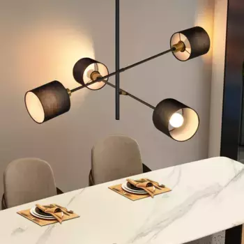 Подвесной светильник ZMH, черный