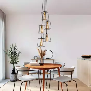 Подвесной светильник ZMH, черный