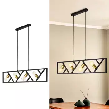 Подвесной светильник ZMH, черный