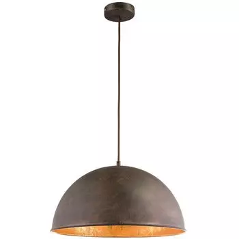 Подвесной светильник, золото, цвет ржавчины, металл, D 41 см. etc-shop