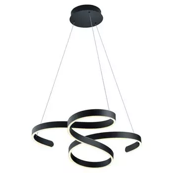 Подвесной светодиодный светильник, антрацит, диммер, L 72 см etc-shop, серый