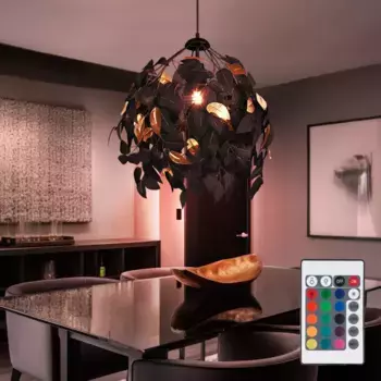 Подвесной светодиодный светильник Etc-shop, черный