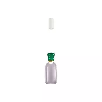 Подвесной светодиодный светильник Lucande 'Фэй' из стекла