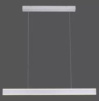 Подвесной светодиодный светильник Paul Neuhaus Arina серебристого цвета, регулировка яркости с помощью управления жестами, 1000 мм, серебро