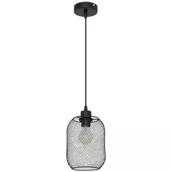 Подвесной светодиодный светильник RGB, конструкция «клетка», черный, высота 150 см, управление через приложение и голос etc-shop