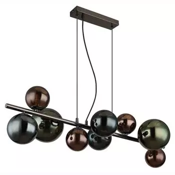 Подвесной светодиодный светильник, стеклянные шарики, разноцветный, H 120 см Globo Lighting