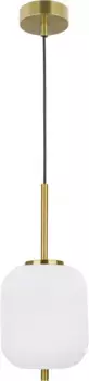Подвесные светильники Nova Luce "LATO", 1 лампочка, лампа E14 | без лампочек, без освещения 16,50 см, Высота: 120 см, цвет goldfarben