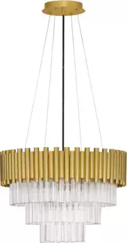 Подвесные светильники Nova Luce "MAGNOLIA", 6 лампочек, лампа E14 | без лампочек, без освещения 50,00 см, Высота: 120 см, цвет Gold