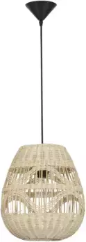 Подвесные светильники Nova Luce "MARLO", 1 лампочка, лампа E27 | без лампочек, без освещения 30,00 см, Рост: 185 см, цвет natur