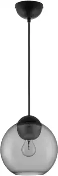 Подвесные светильники Nova Luce "MIDORI", 1 лампочка, лампа E27 | без лампочек, без освещения 24,00 см, Рост: 182,5 см, черный