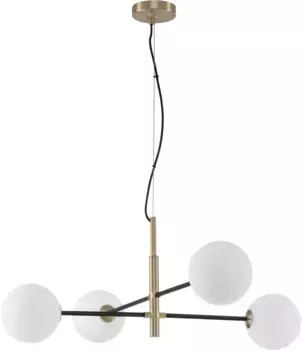 Подвесные светильники Nova Luce "VITTA", 4 пламени, лампа G9 | без лампочек, без освещения 103,00 см, Высота: 130 см, цвет goldfarben