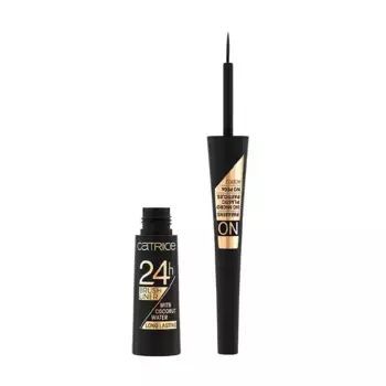 Подводка для глаз 24H Brush Liner Catrice, цвет ultra black