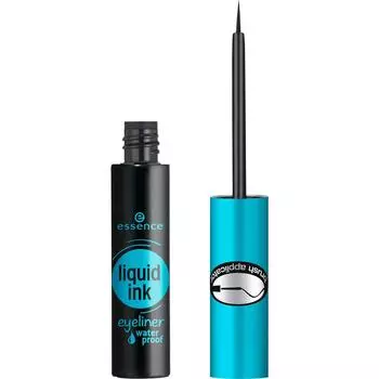 Подводка для глаз Essence Liquid Ink Eyeliner Waterproof, Nr. 01 Black / 3 ml