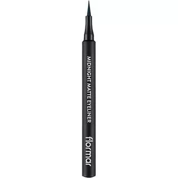 Подводка для глаз Flormar Midnight Matte Eyeliner, 04 Green / 1 ml