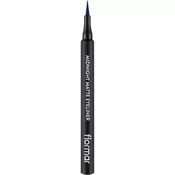 Подводка для глаз Flormar Midnight Matte Eyeliner, 03 Dark Blue / 1 ml