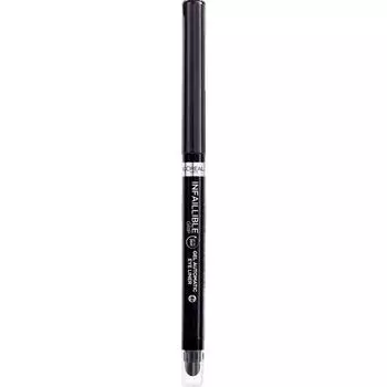Подводка для глаз Infaillible с автоматической ручкой, матовая черная L’Oral Paris, 1 шт.