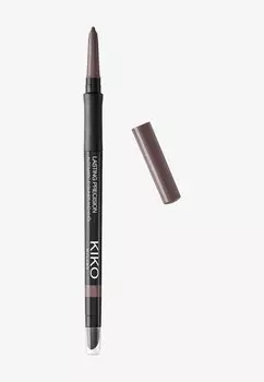 Подводка для глаз Lasting Precision Automaticeeliner And Khol KIKO Milano, цвет shimmering dark taupe