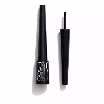 Подводка для глаз Slanted pro liner eyeliner Gosh, 3 мл, 001-intense black