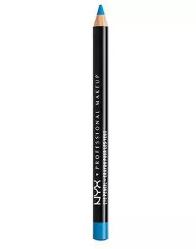 Подводка для глаз slim eye pencil Nyx Professional Makeup, цвет electric blue, количество 1 шт.