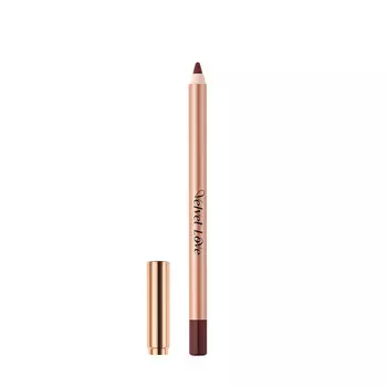 Подводка для глаз velvet love eyeliner pencil Zoeva, цвет perfect bordeaux, вес 1.2 гр.