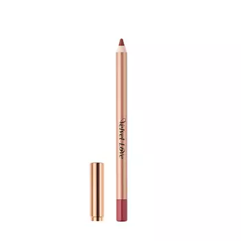 Подводка для глаз velvet love eyeliner pencil Zoeva, цвет metallic ruby, вес 1.2 гр.