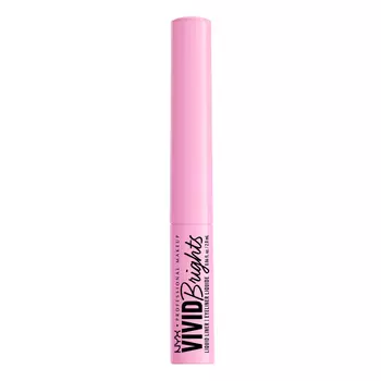 Подводка для глаз в розовой кисточке для век Nyx Professional Makeup Vivid Brights, 3,5 мл
