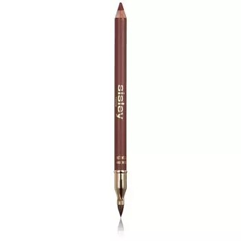 Подводка для губ Phyto Levres Perfect с кисточкой для губ и точилкой для женщин, 06 шоколада, 0,04 унции, Sisley