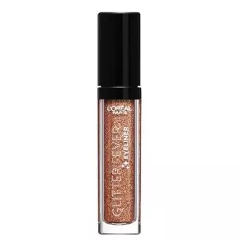 Подводка с блестками Glitter Fever 04 Flash Sunset, 6,5 мл, L'Oreal