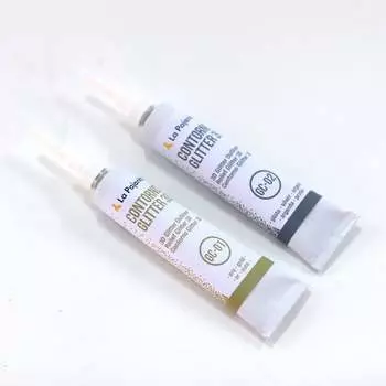 Подводка с блестками, серебро, 20 мл., La Pajarita