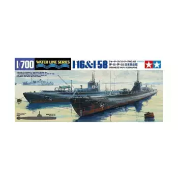 Подводные лодки ВМС Японии — I6 и I58, Water Line Series - 1/700 Scale
