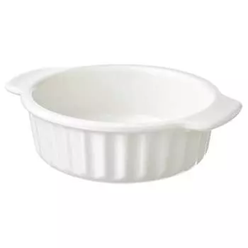 POETISK Форма для запекания, натуральный белый, 23x19 см IKEA